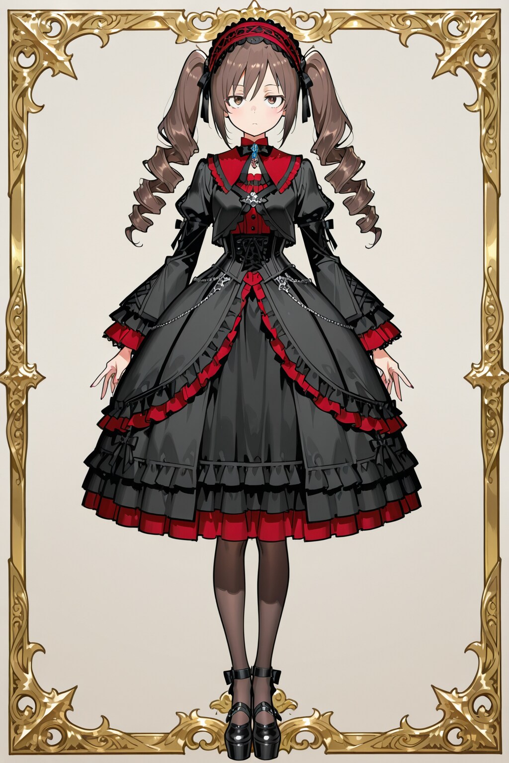 ゴス少女 | の人気AIイラスト・グラビア