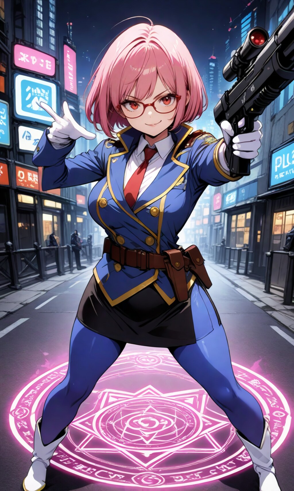 対妖魔用 特殊警察　　　　　　　　　　　　　　　　　Attacked Mystification Police Department　　　　　　　通称 AMP ― アンプ