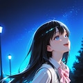 本好きの黒髪ちゃん 7枚目
