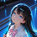 本好きの黒髪ちゃん 8枚目