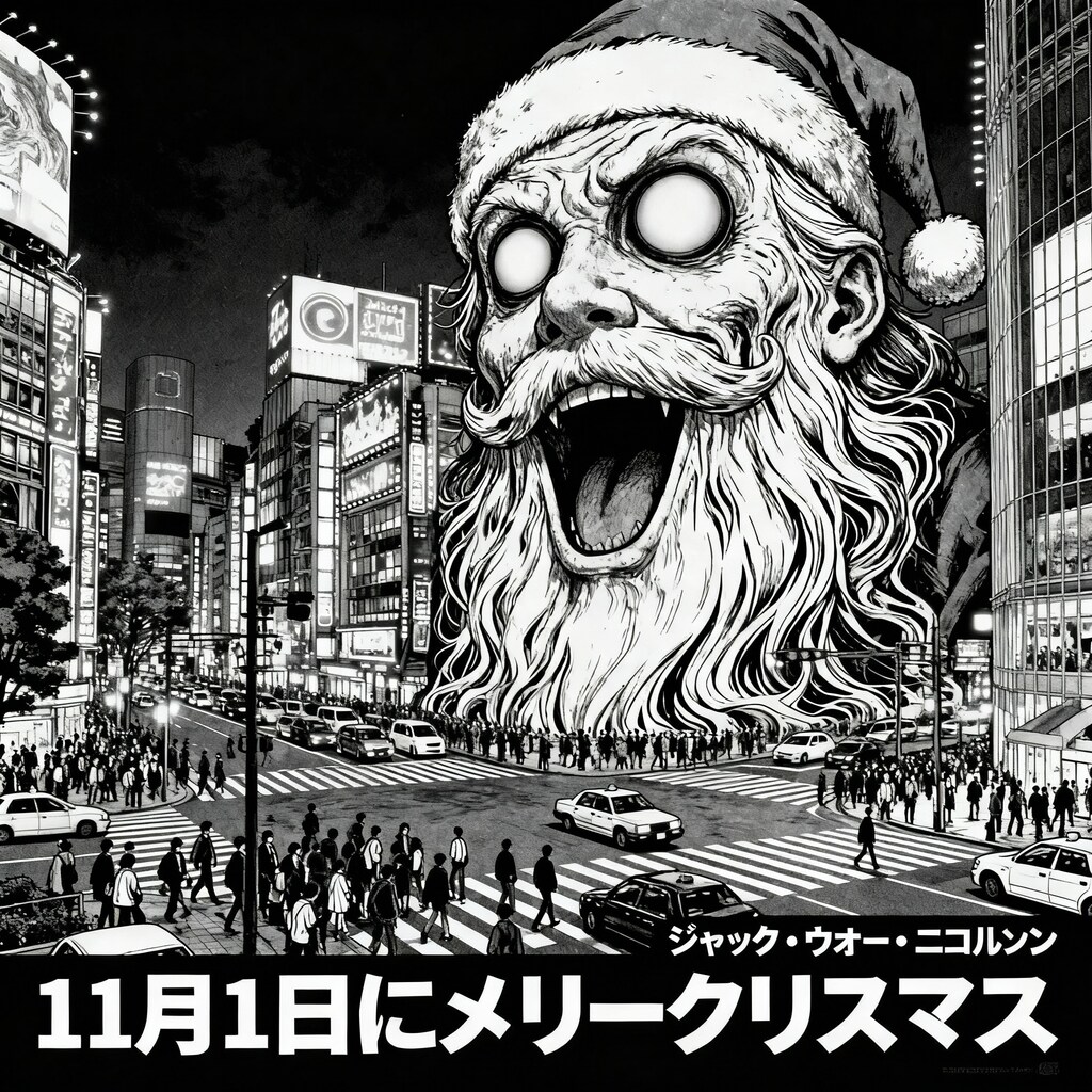 小説『クリスマスを先取りし過ぎたサンター』【ニャンノ世界】