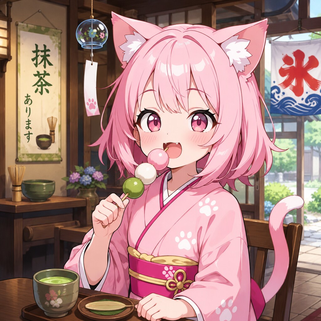 メイより着物が似合ってるにゃ？？？