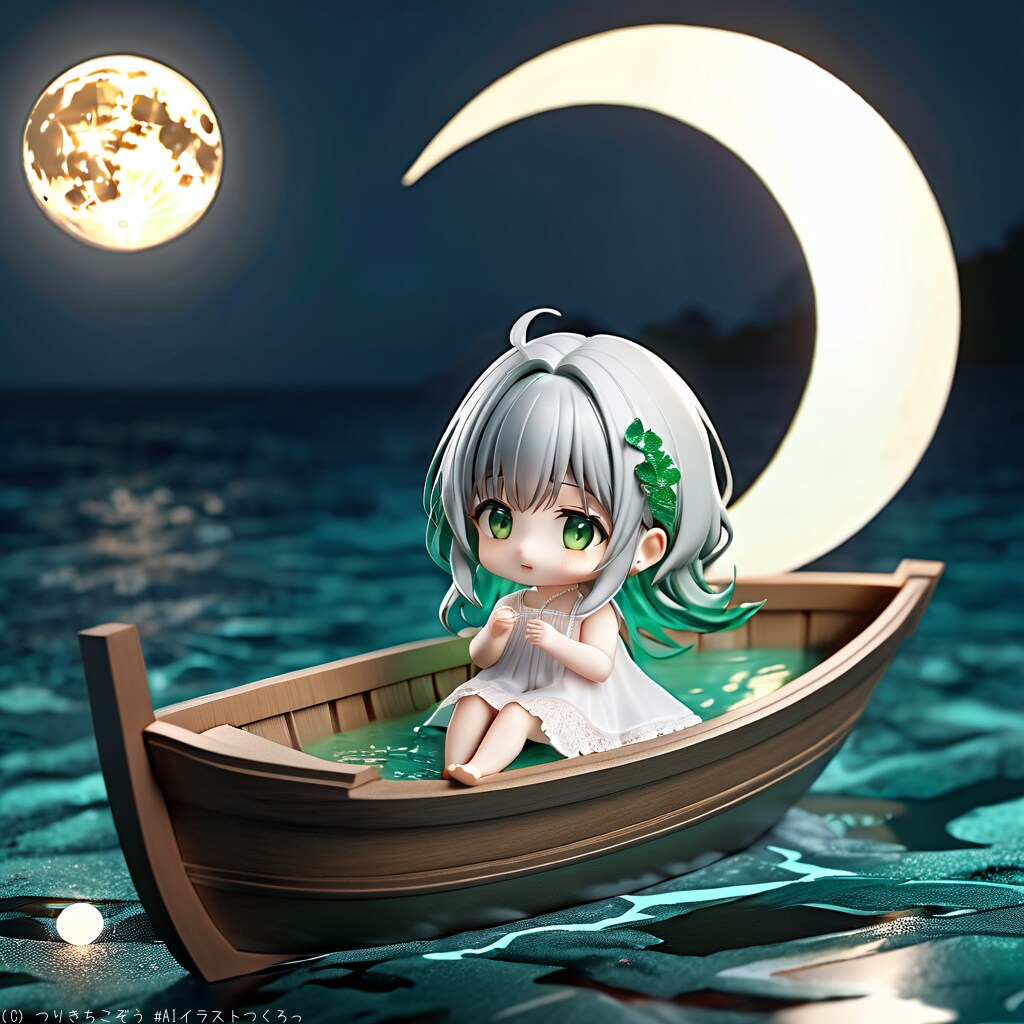 月、つ〜かまえた^_^