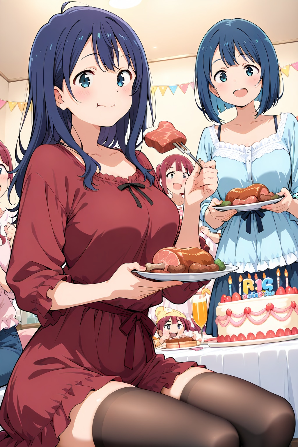 いい肉の日＆誕生日肉パーティーの女子会🥩🎂🎉❤️