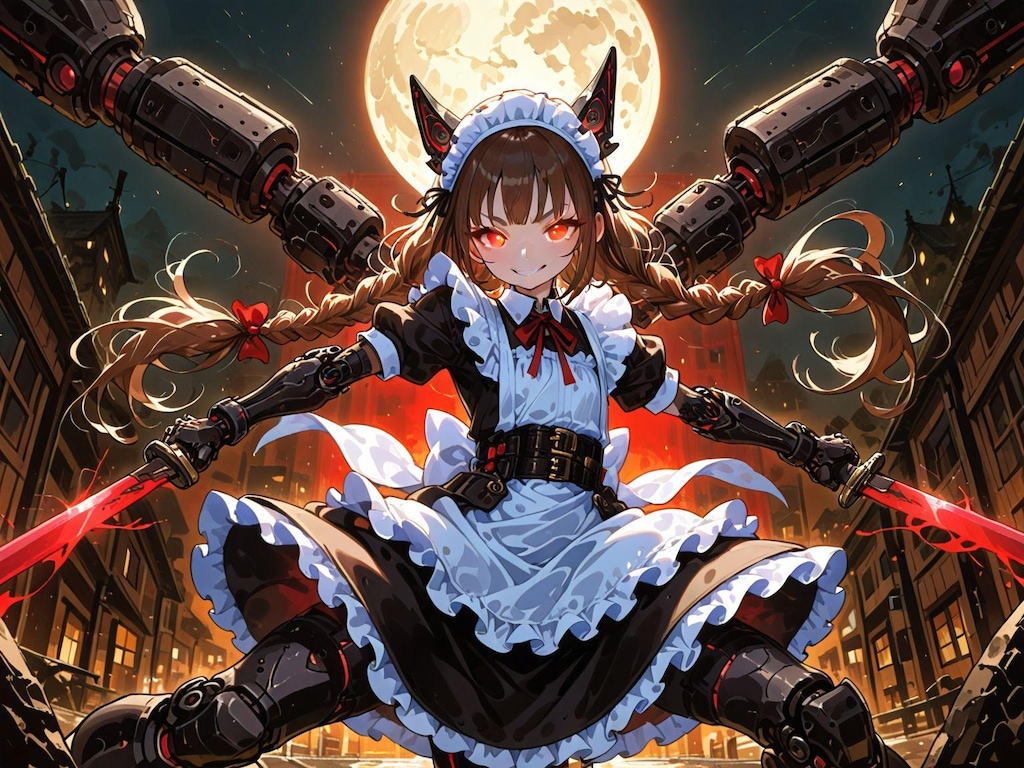 メイド服と復腕