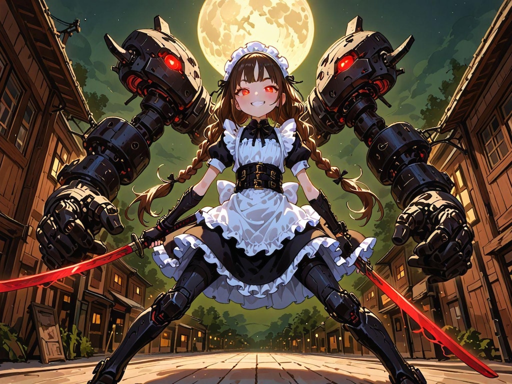 メイド服と復腕