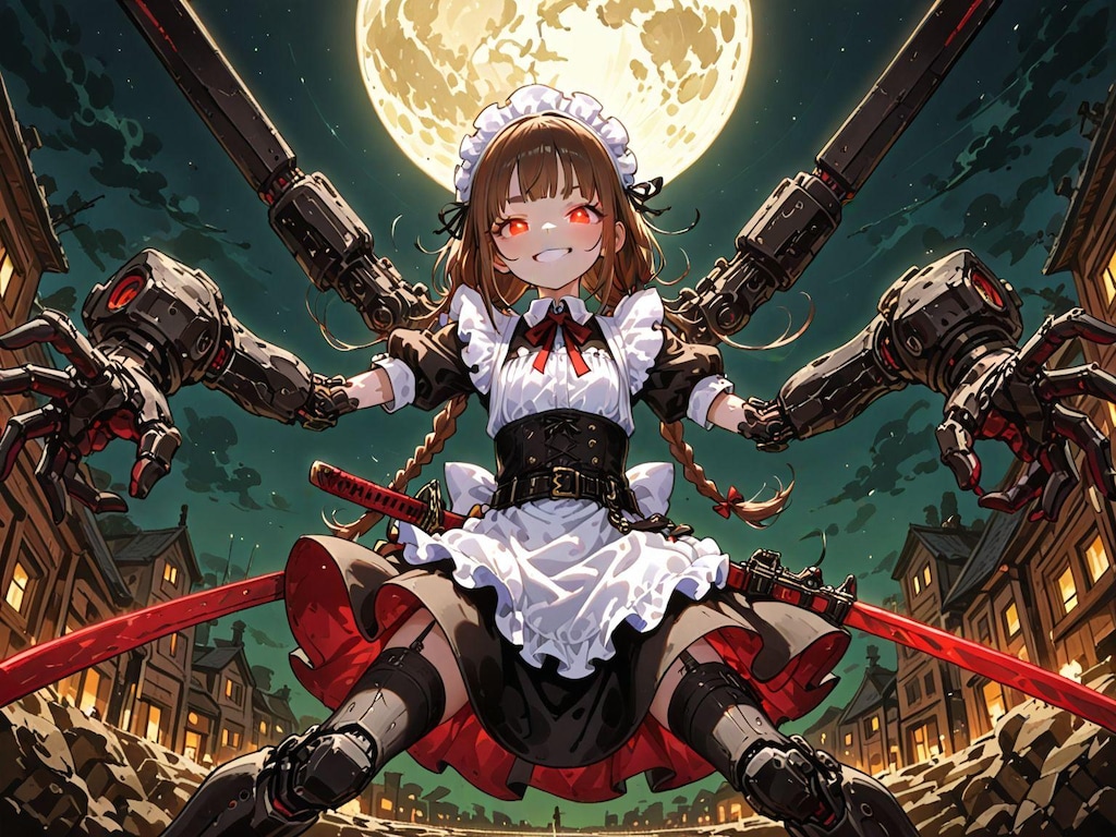 メイド服と復腕