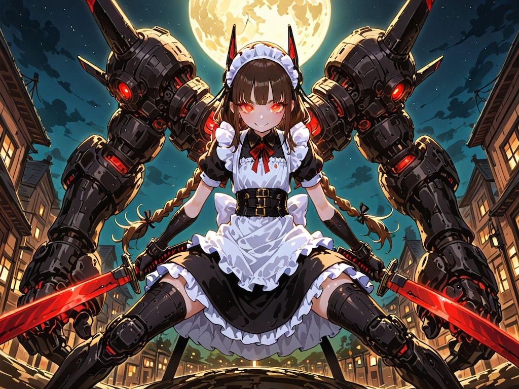 メイド服と復腕