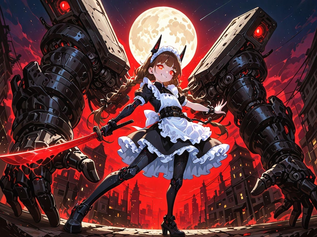 メイド服と復腕