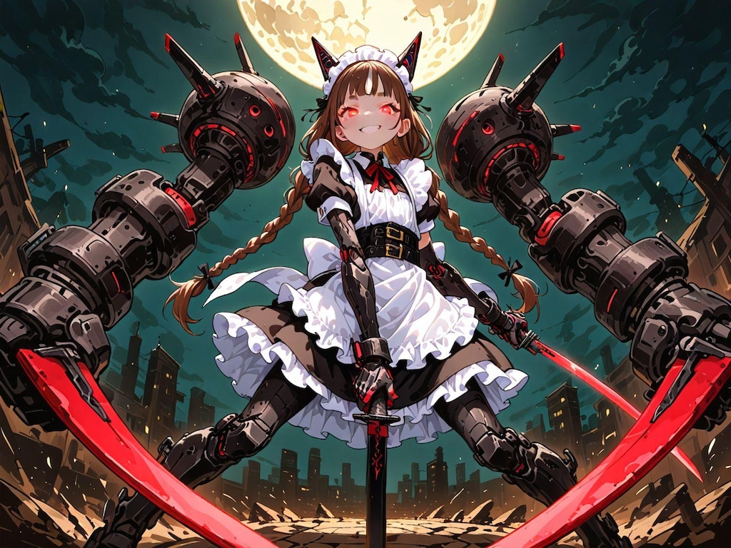 メイド服と復腕