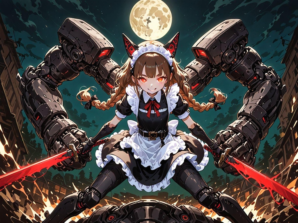 メイド服と復腕