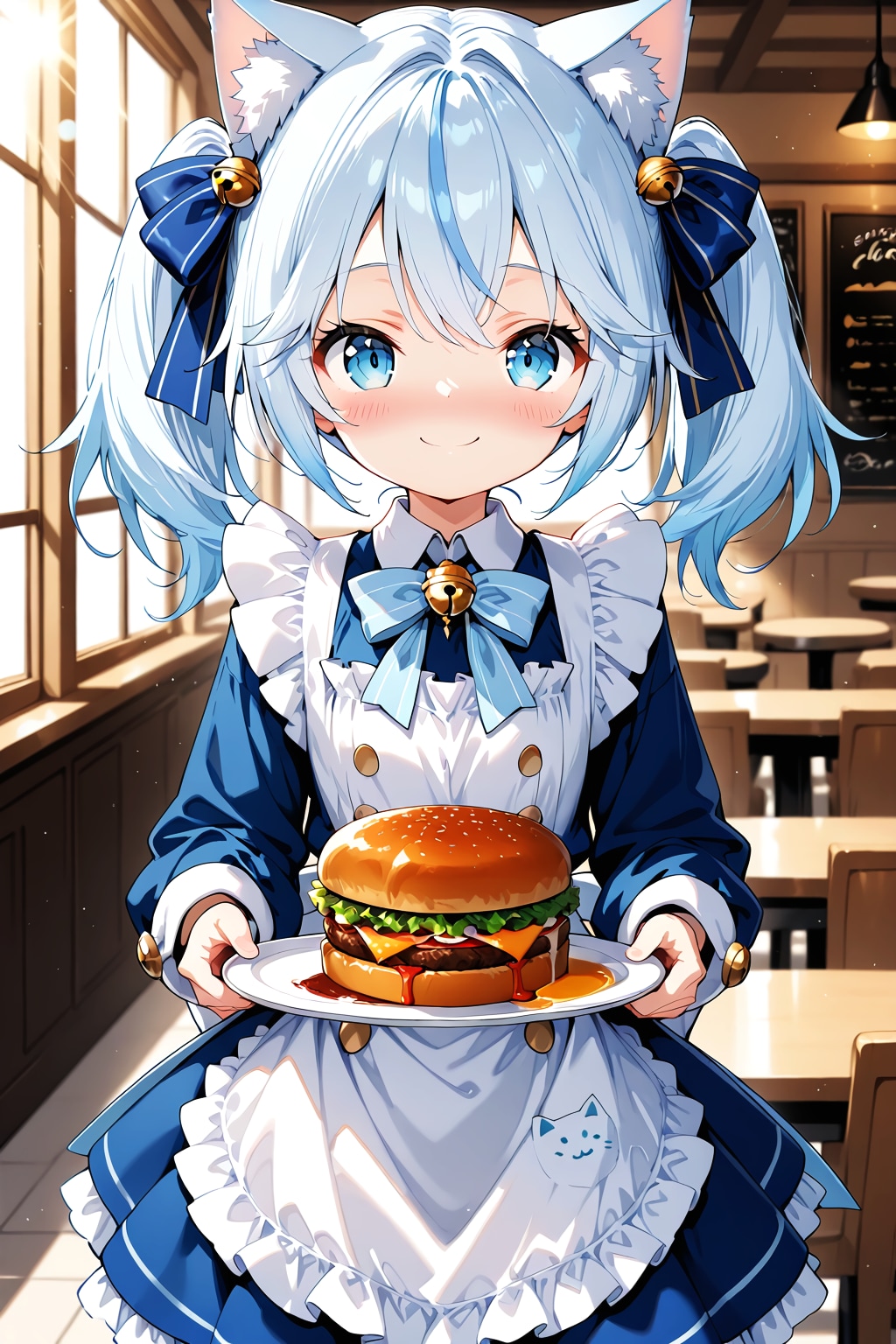 究極の猫耳バーガー