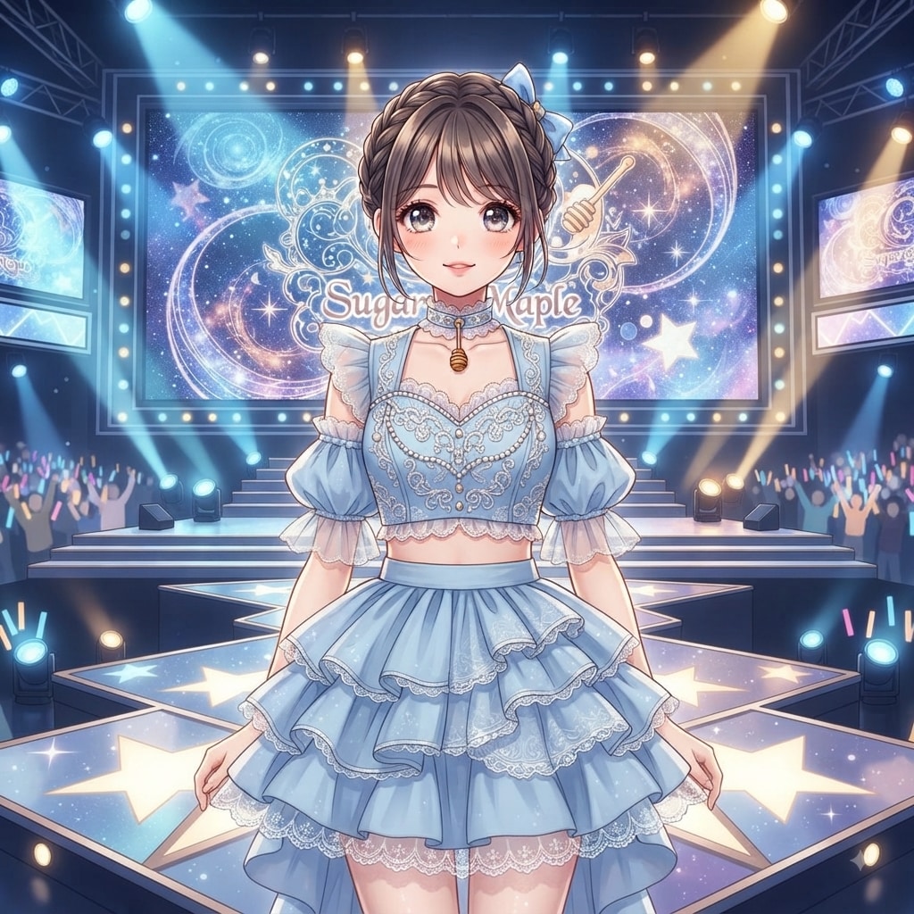 アイドル | の人気AIイラスト・グラビア