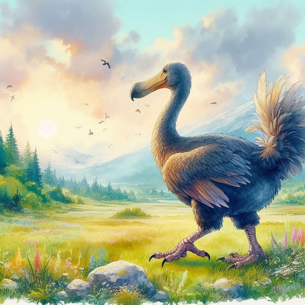 堂々としたドードー