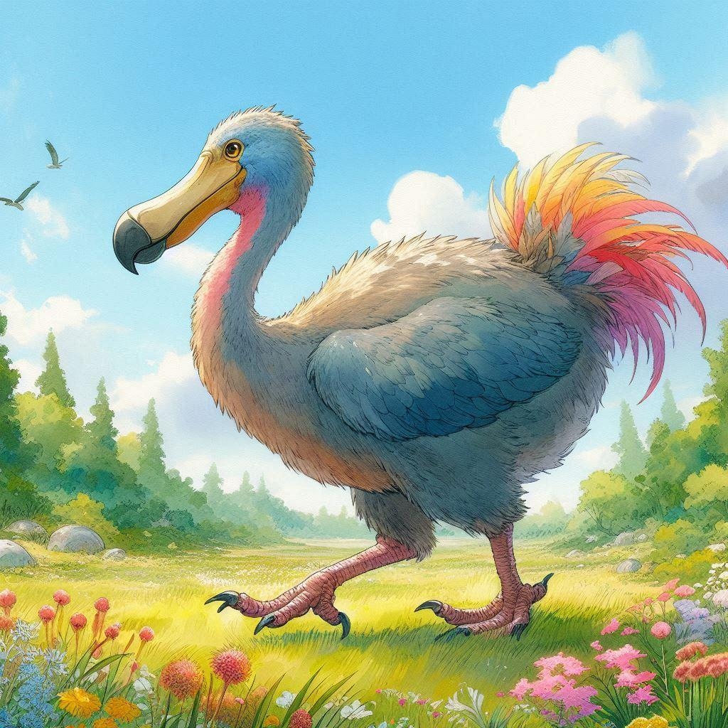 堂々としたドードー