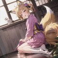 狐っ娘に和服を 5枚目