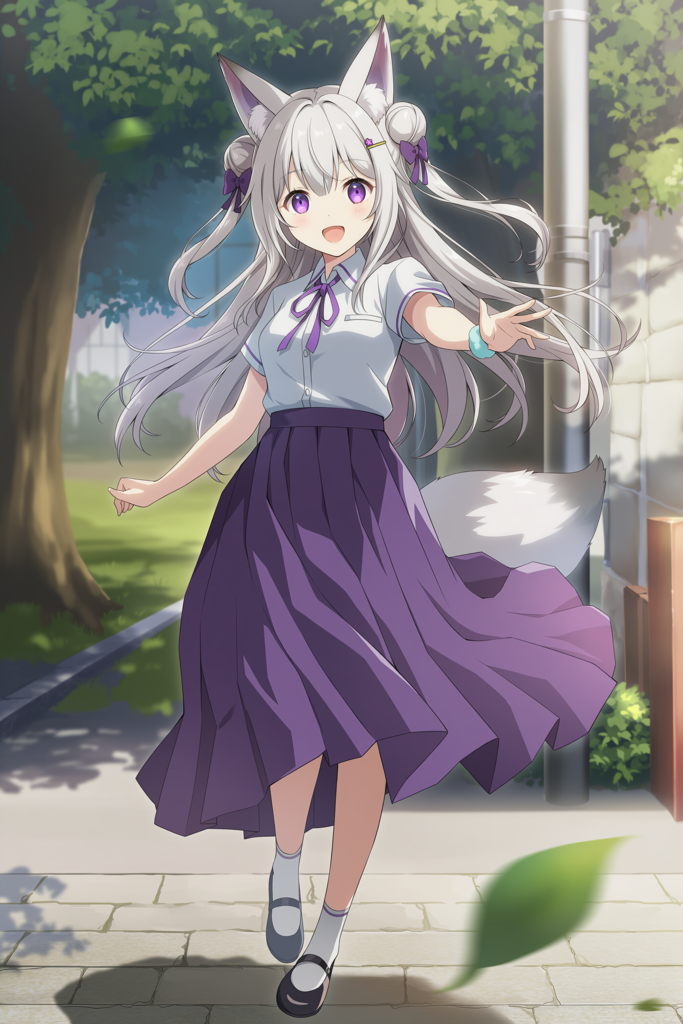 ロングスカートケモミミさん