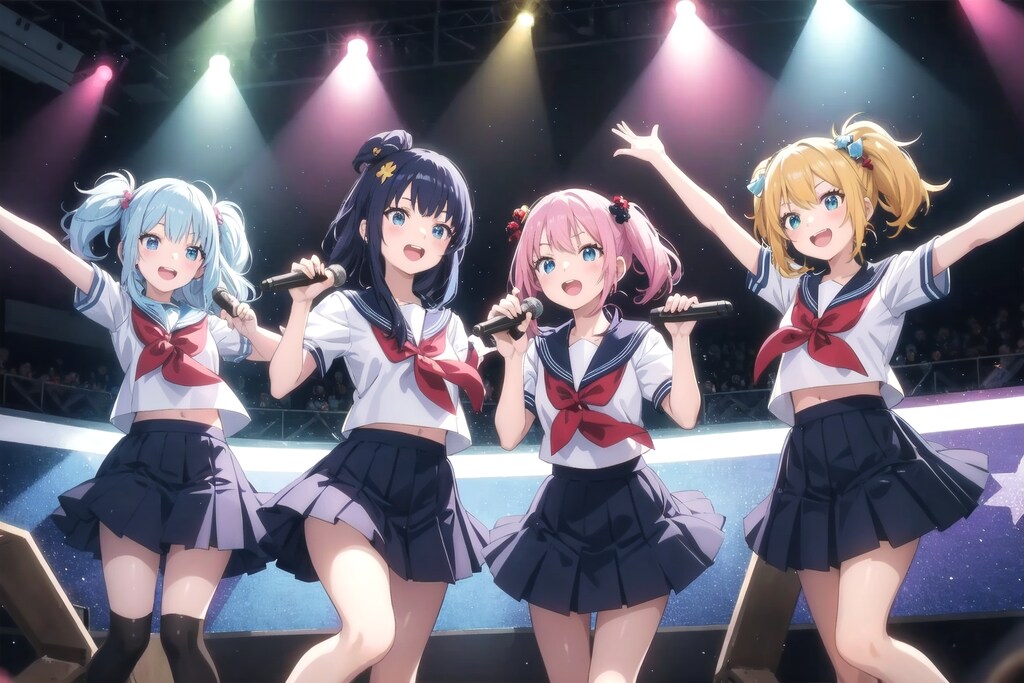 夢の舞台で羽ばたく光