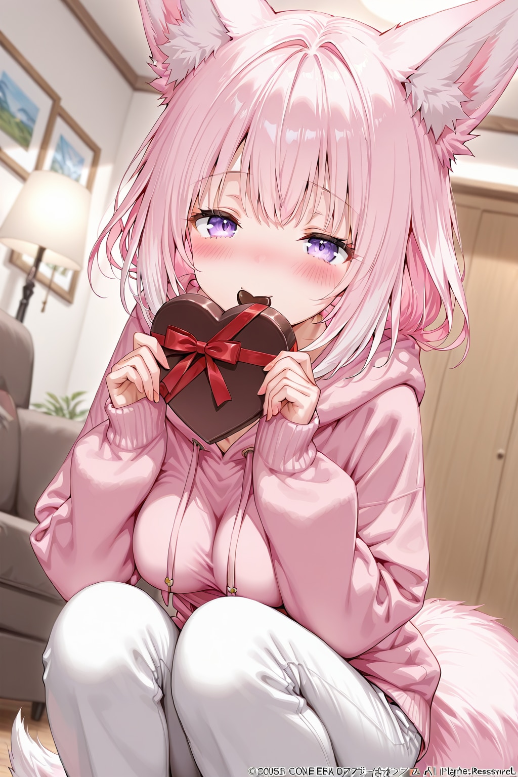 自分用チョコだよ