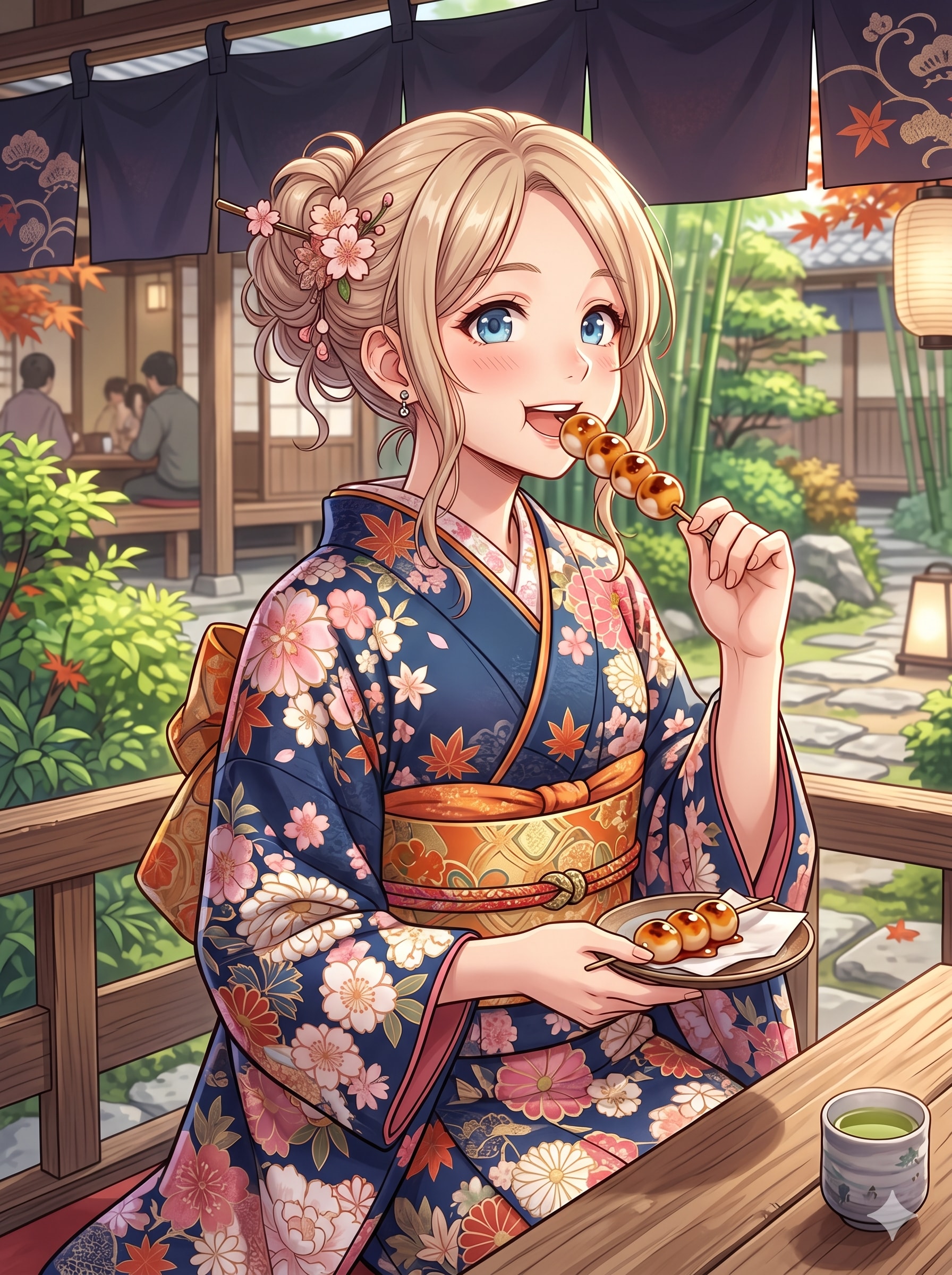 お団子 | の人気AIイラスト・グラビア