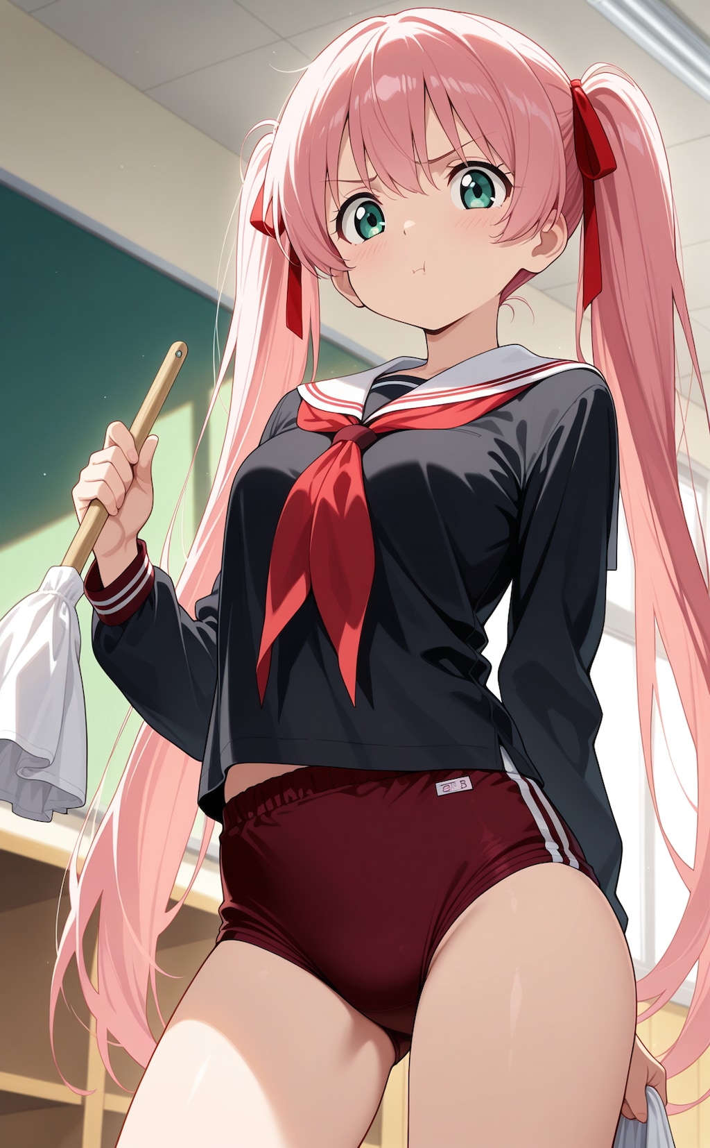 サボってないで掃除してよ！
