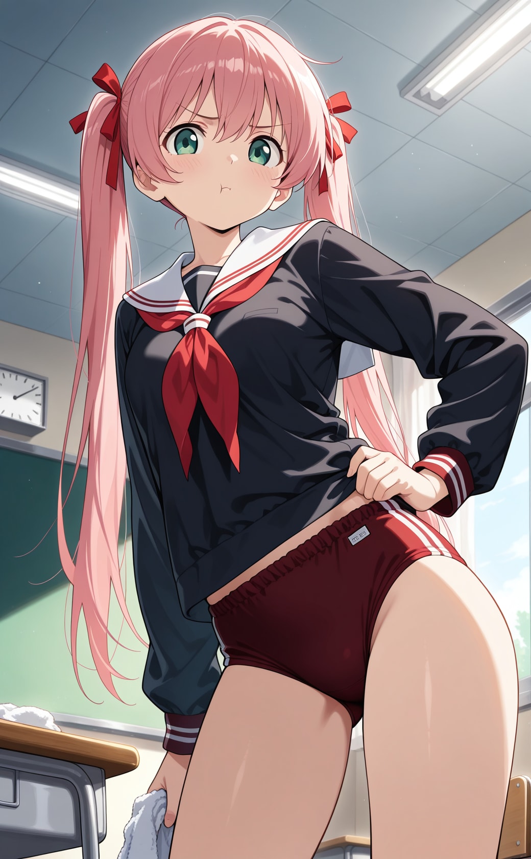 サボってないで掃除してよ！