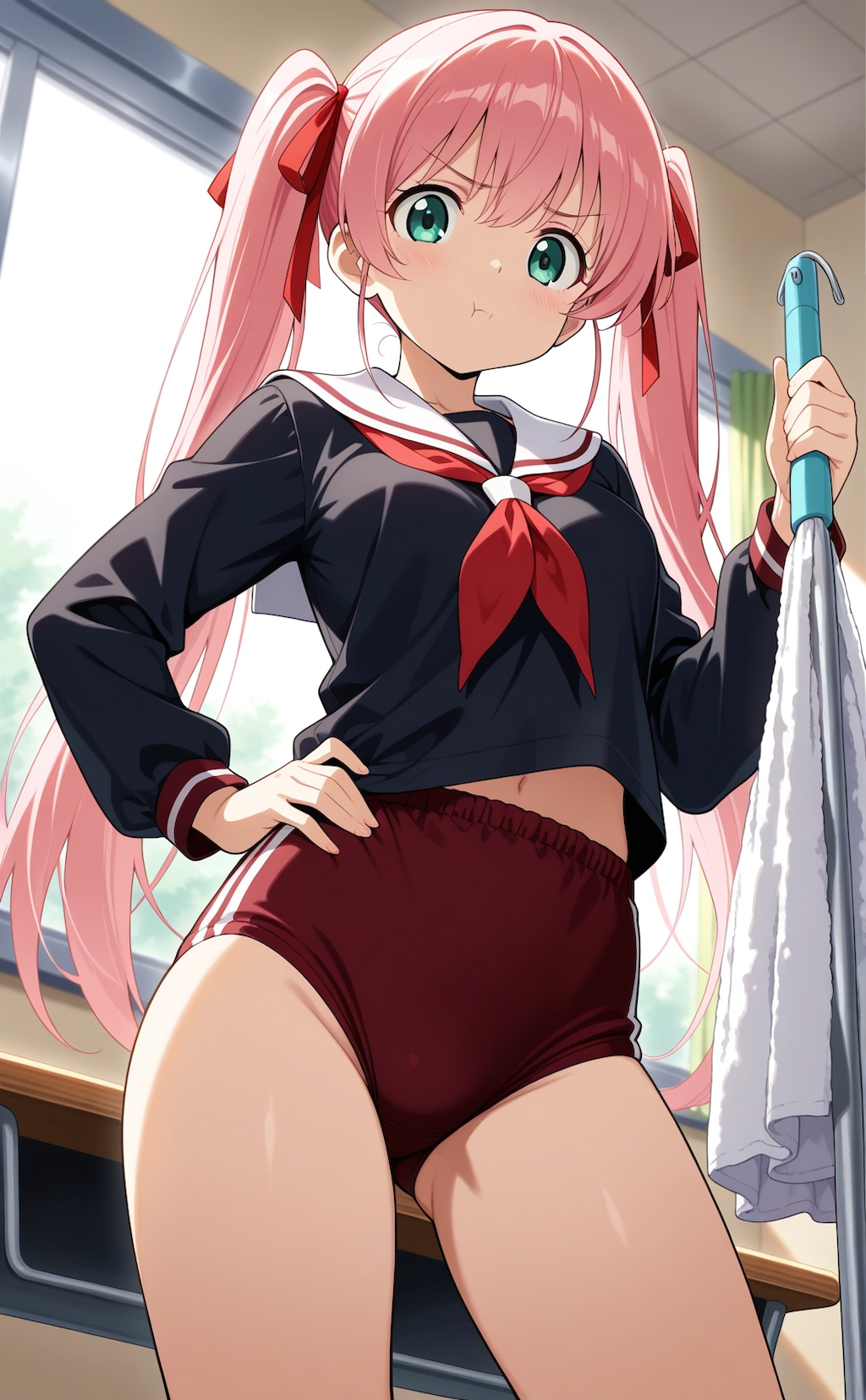 サボってないで掃除してよ！