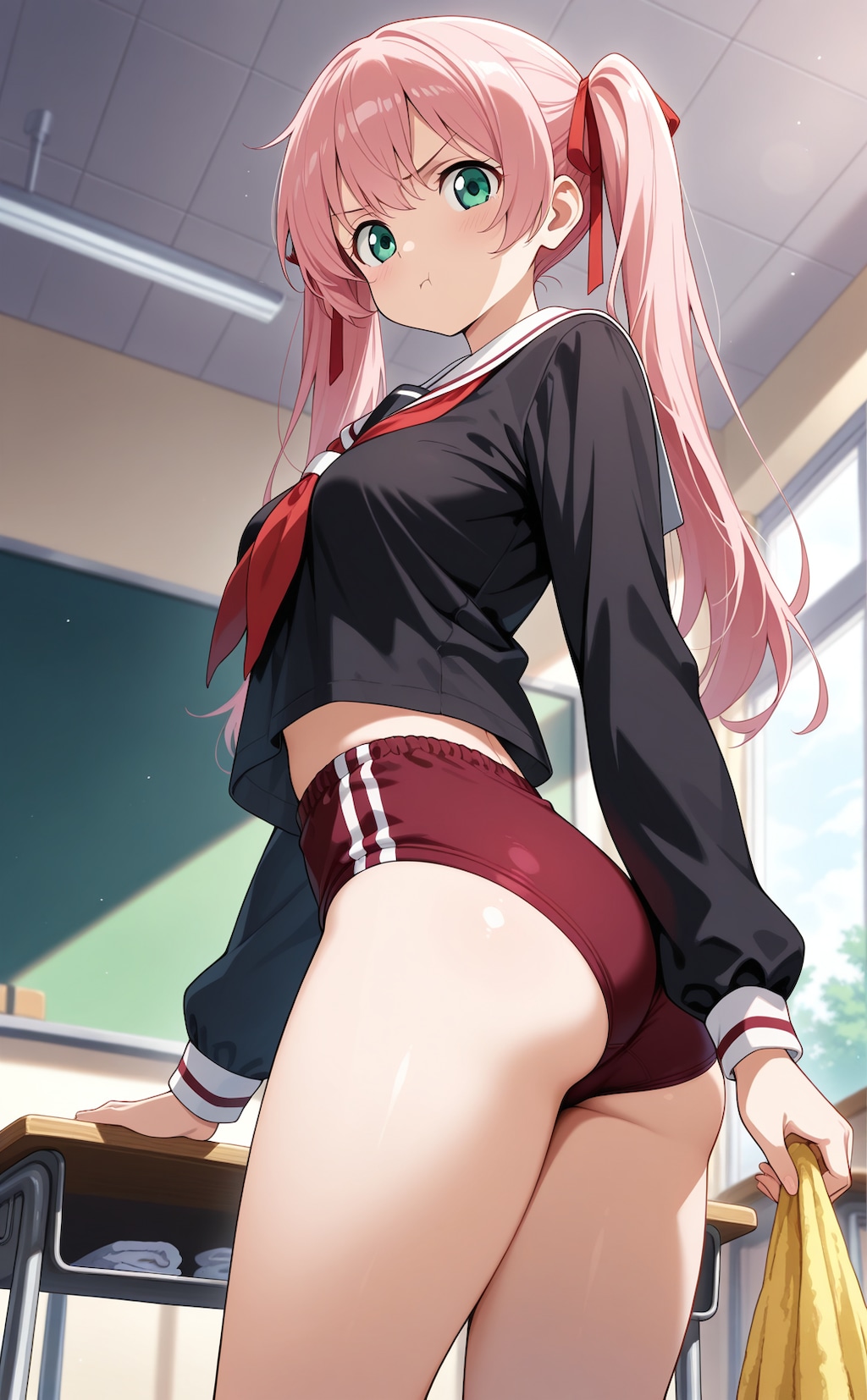 サボってないで掃除してよ！