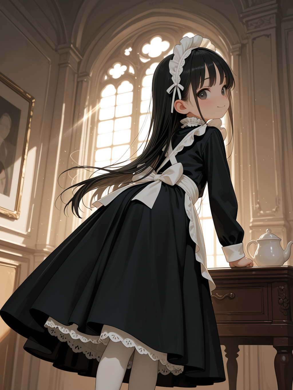 新しいメイド服だー！