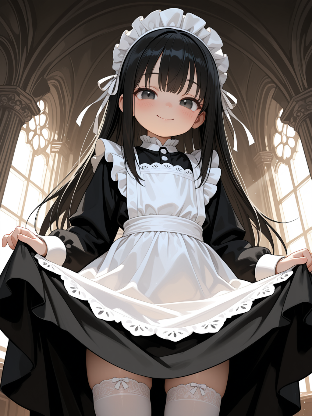 新しいメイド服だー！