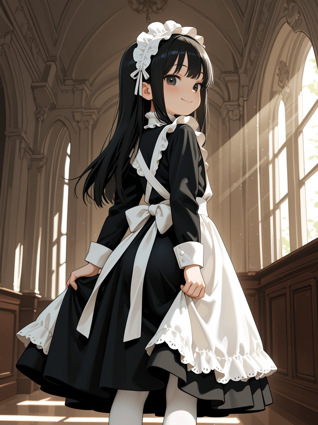 新しいメイド服だー！