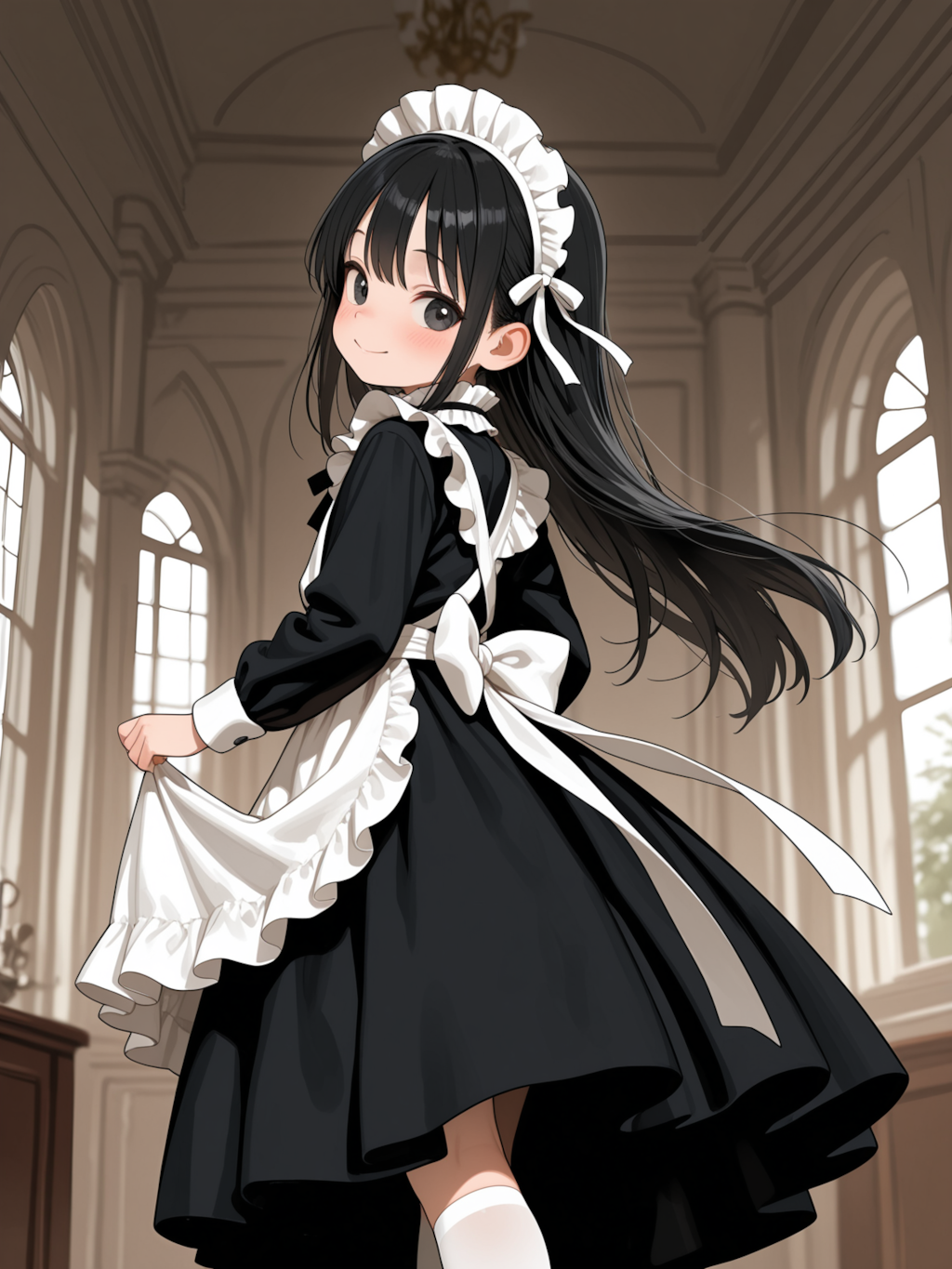 新しいメイド服だー！