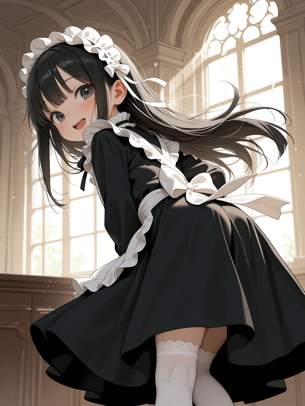 新しいメイド服だー！