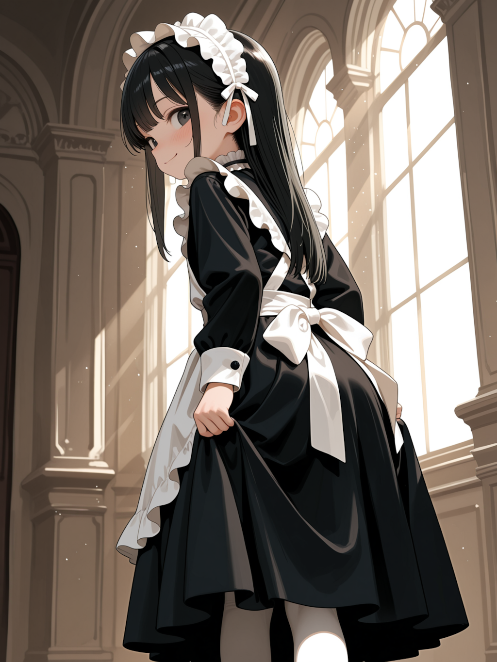 新しいメイド服だー！