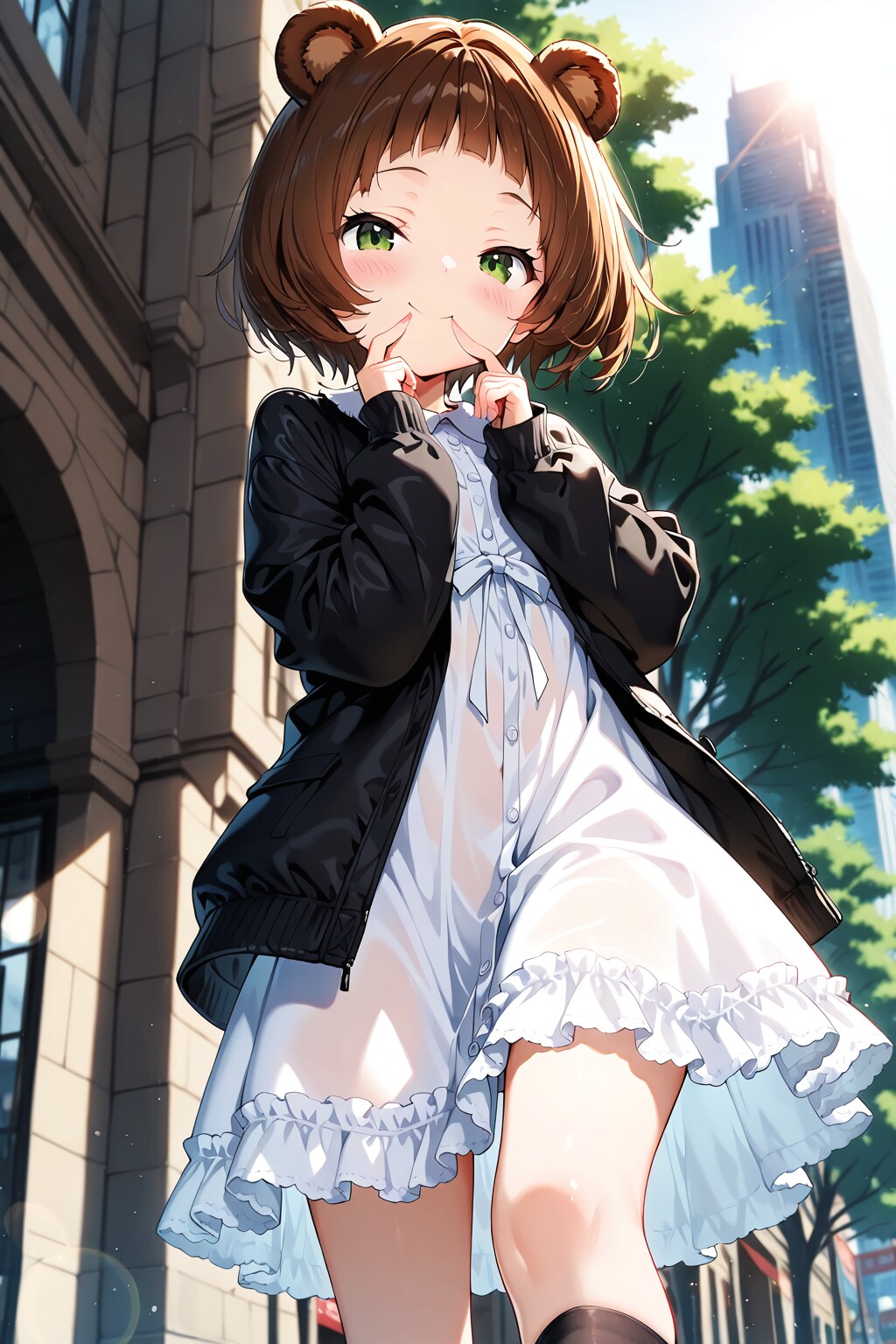 おねだりポーズ