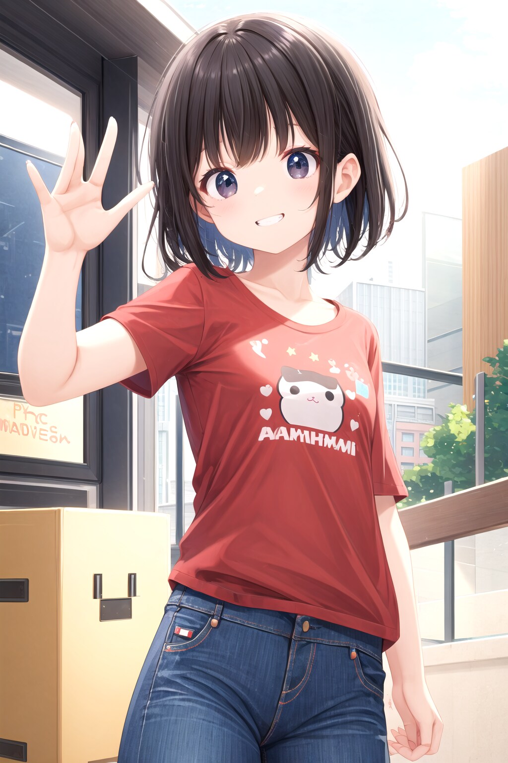 近所の娘 | の人気AIイラスト・グラビア