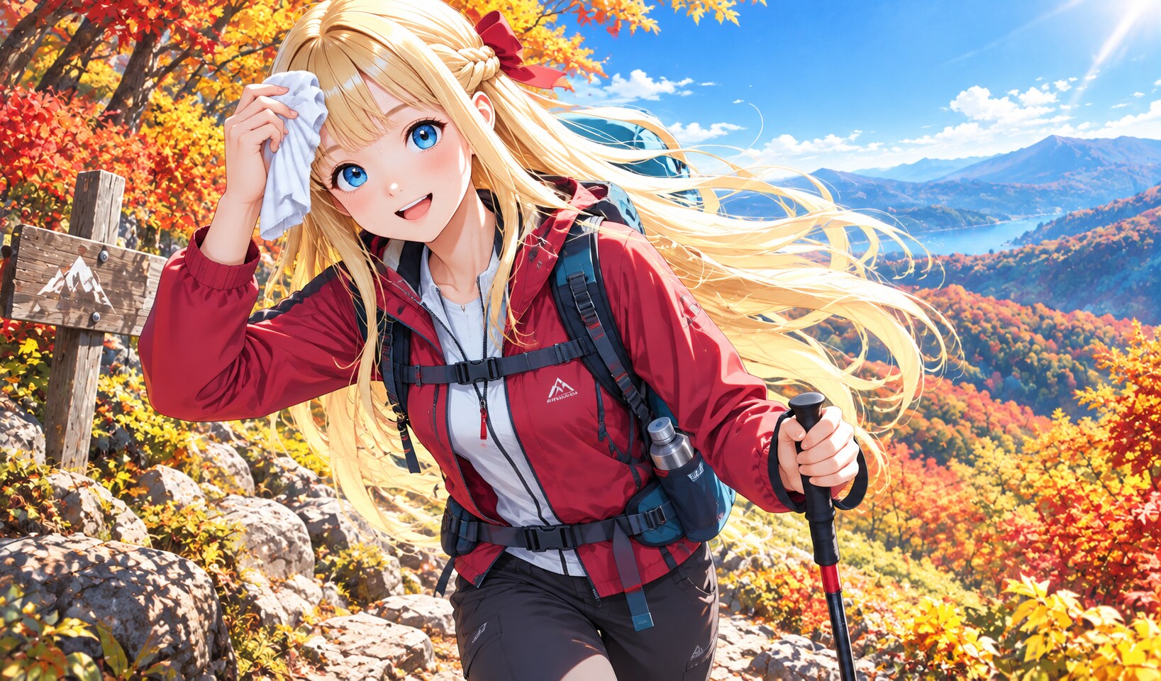本日は「登山の日」 | の人気AIイラスト・グラビア