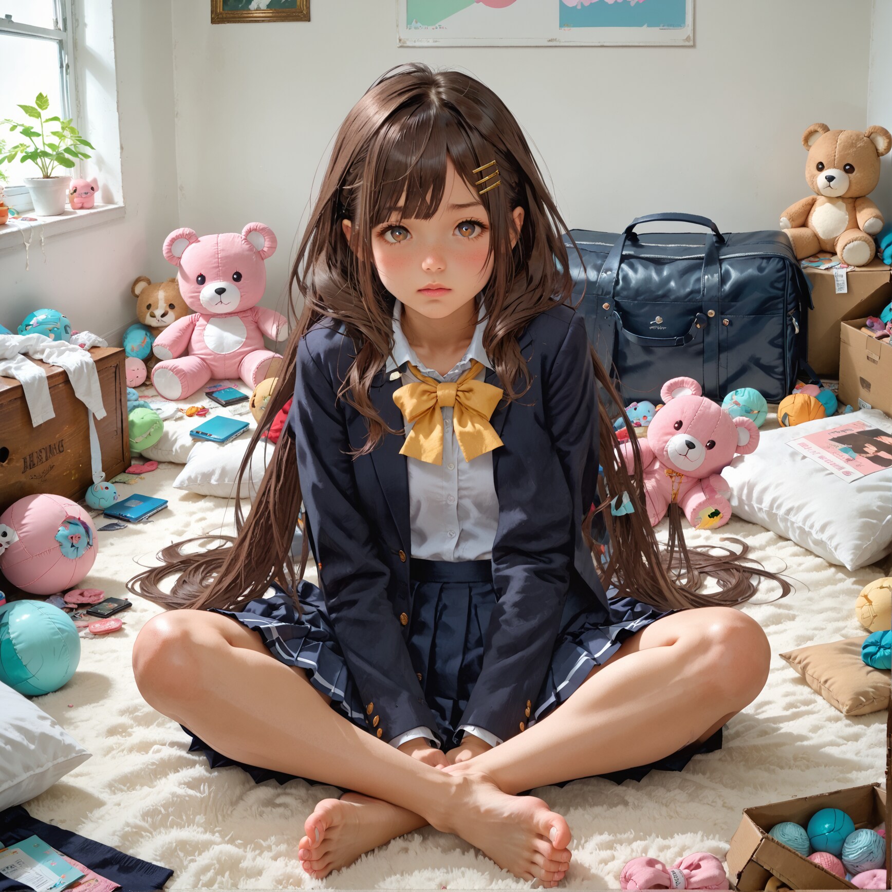 靴下見つからない… | の人気AIイラスト・グラビア