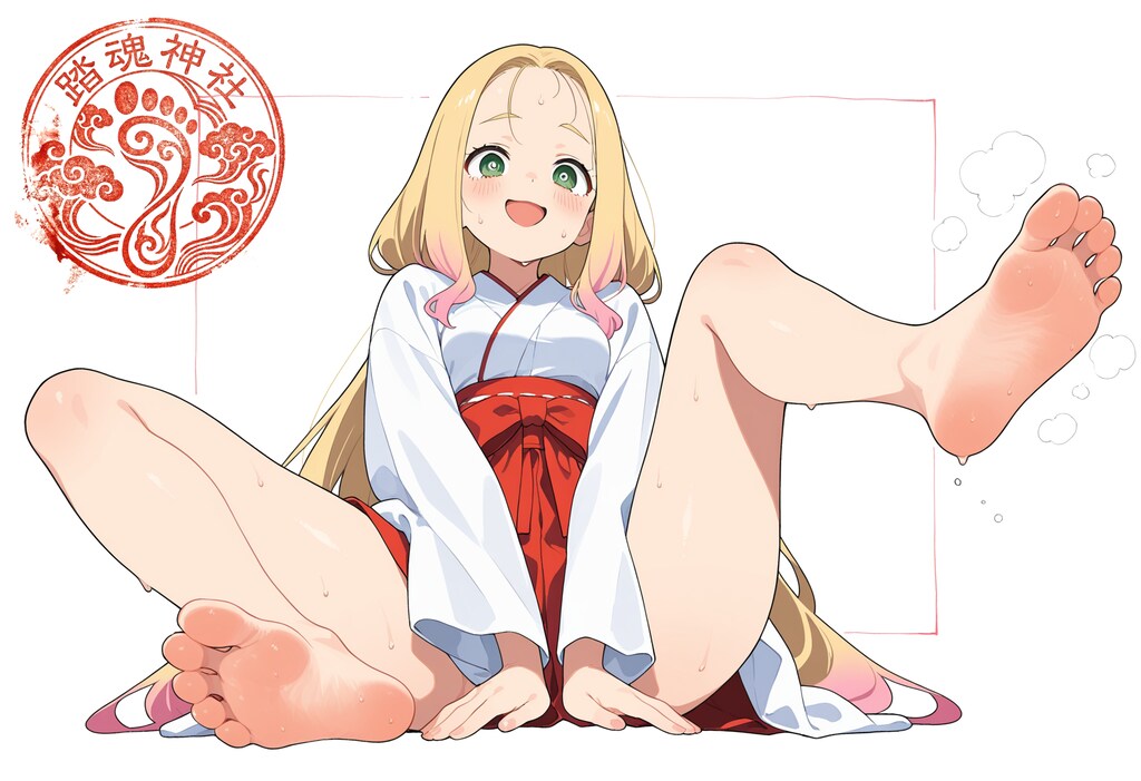巫女さんトレカ