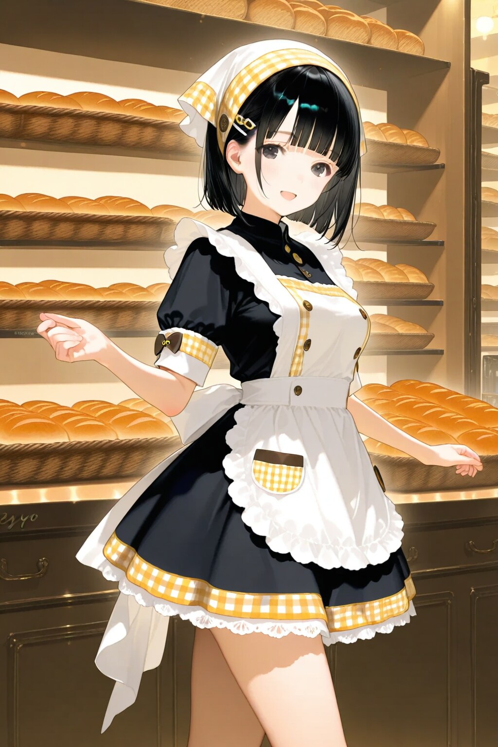 パン屋🍞🥖🥐でバイトする妹ちゃん✨