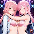 花柄下着モデル 5枚目