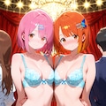 花柄下着モデル 4枚目