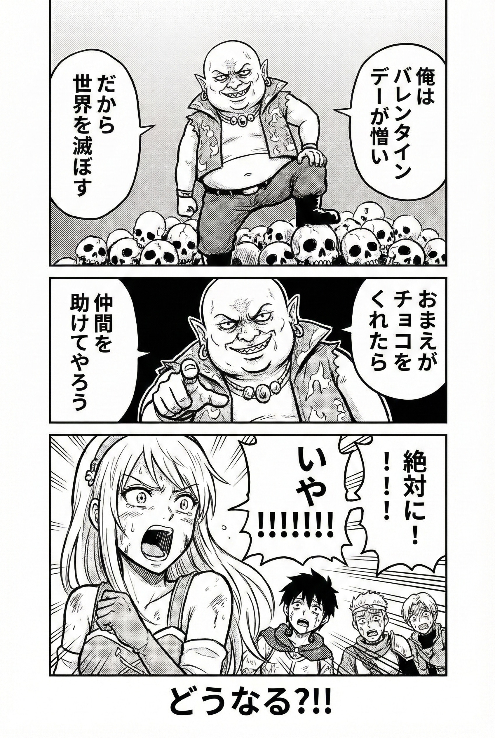 バレンタインデーが憎い魔王 | の人気AIイラスト・グラビア