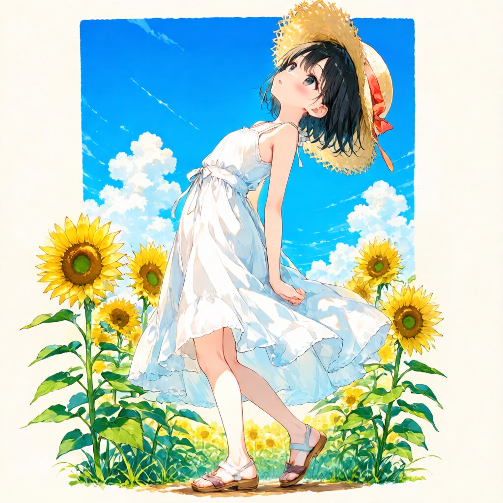 見上げる空