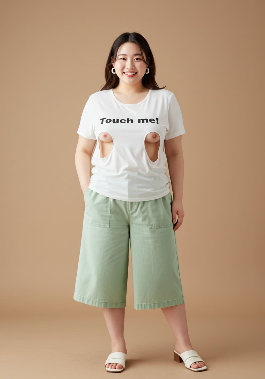 ポロリᎢシャツ