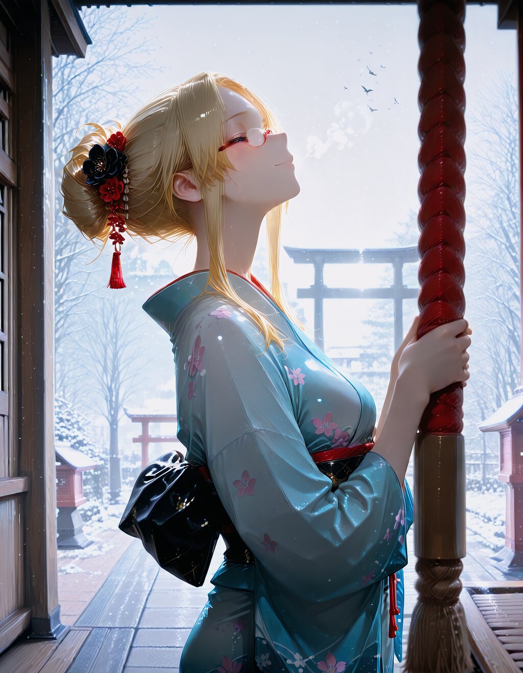 初詣は地元の小さな神社