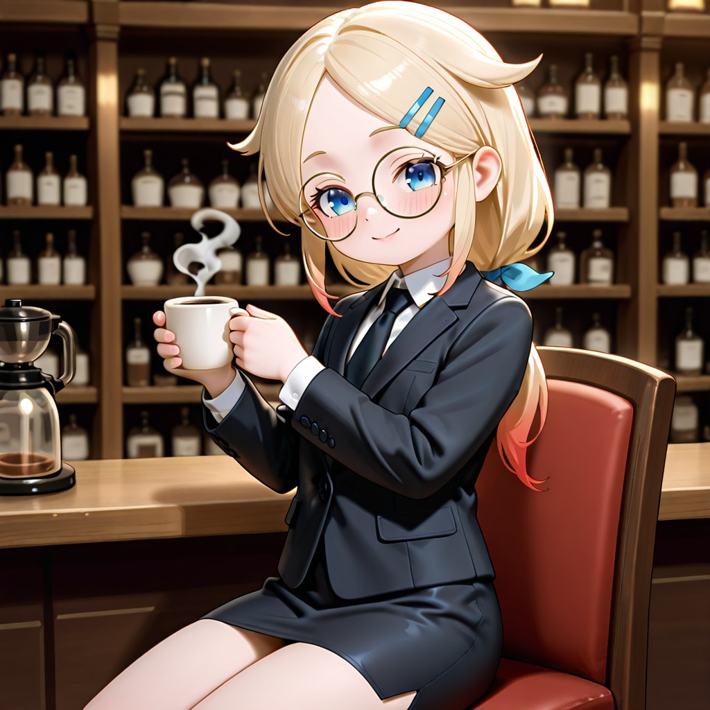 ほっとひと息 | の人気AIイラスト・グラビア