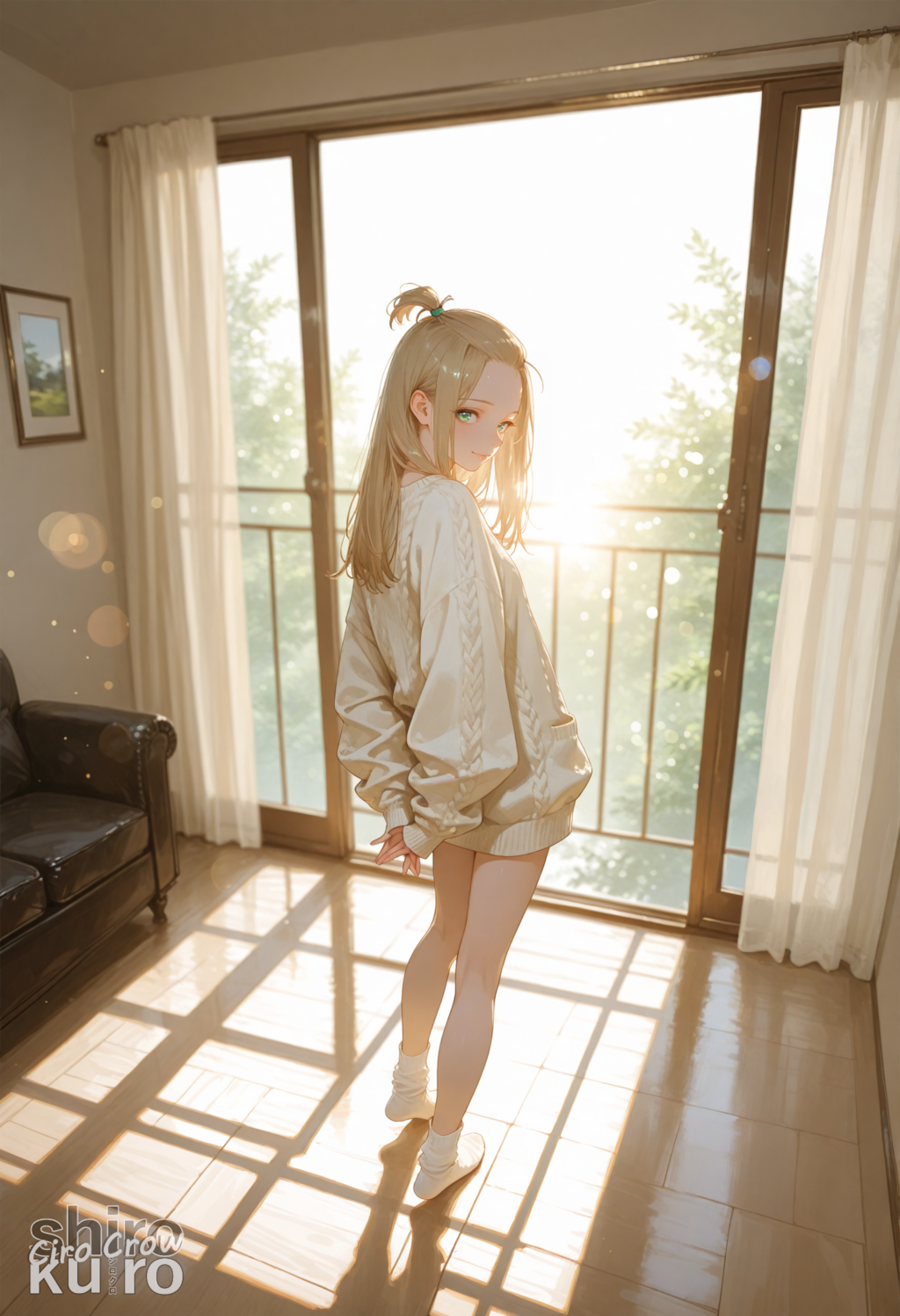 ブカブカ袖