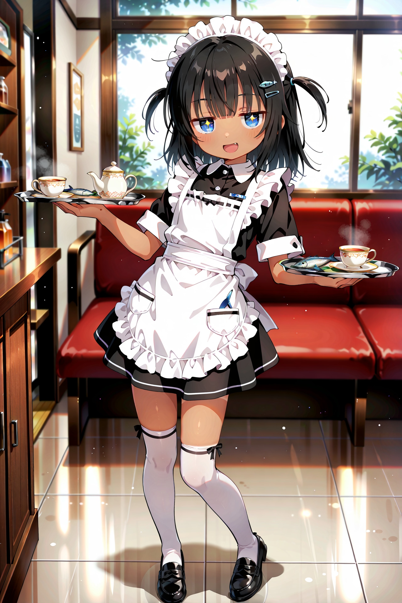 ウェイトレスなこなつちゃん Z127 | の人気AIイラスト・グラビア