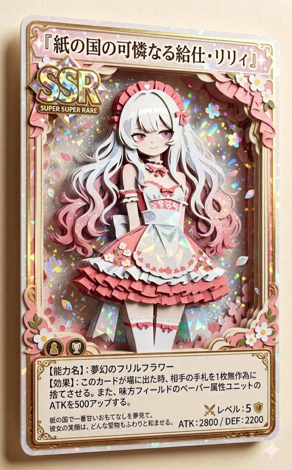 飛び出すSSRカード